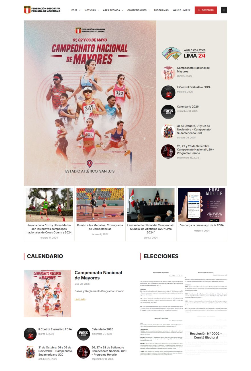Federación Deportiva Peruana de Atletismo