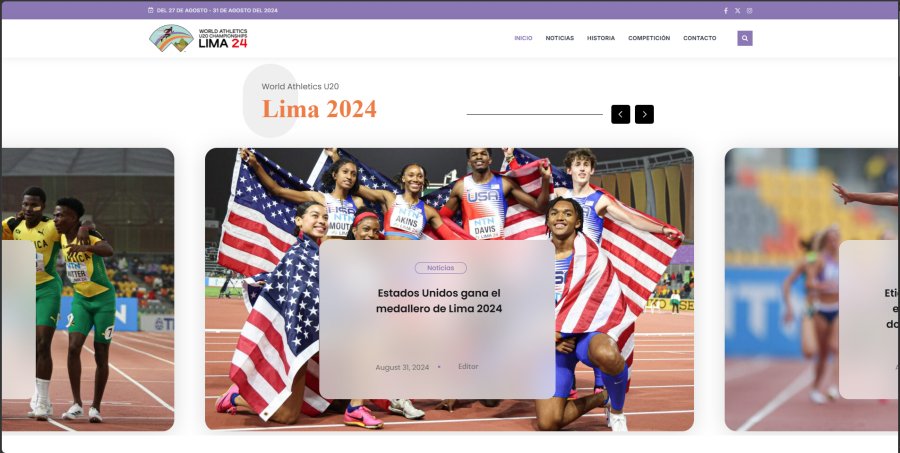 World Athletics U20 Lima 24
